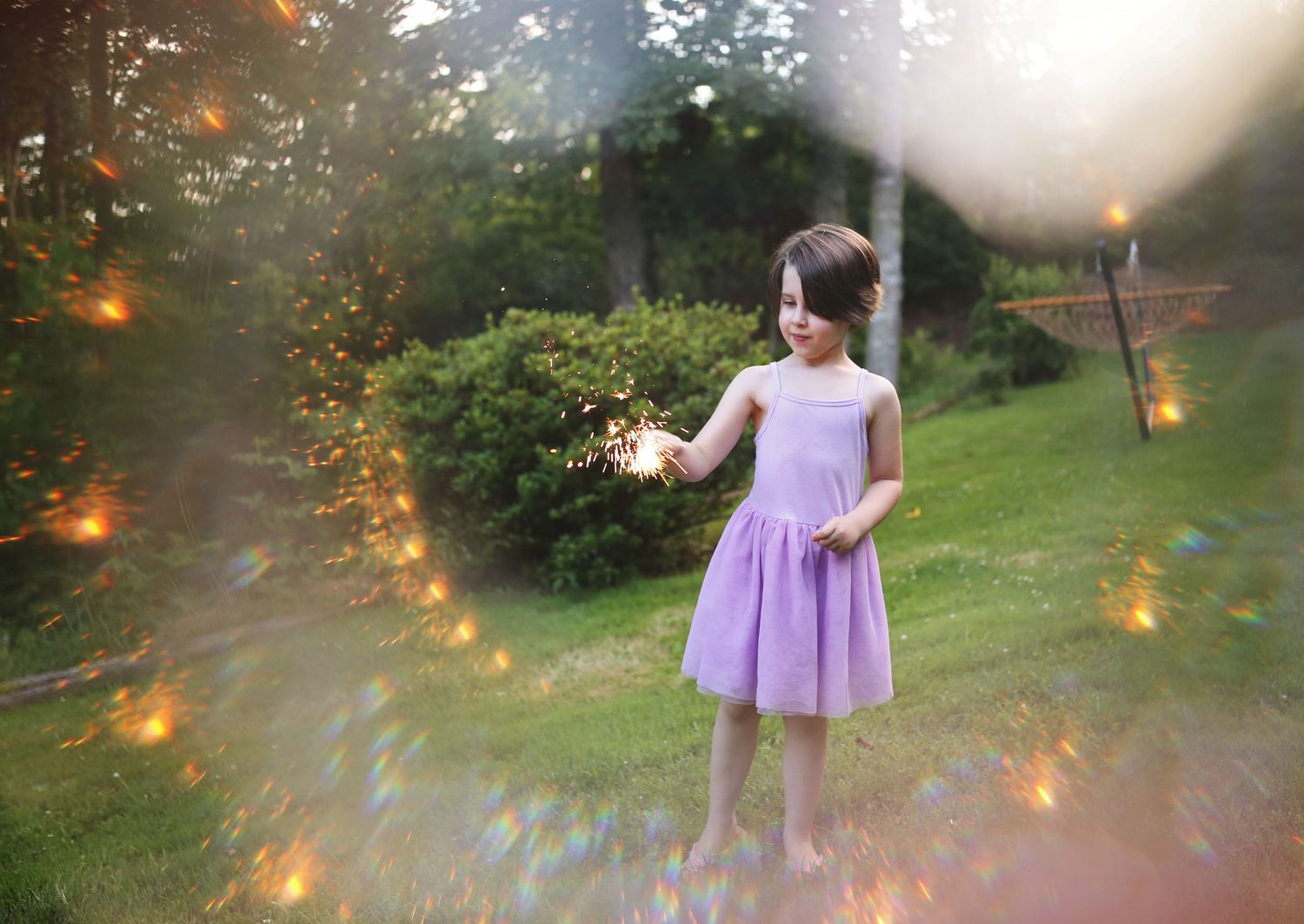 Outdoor portrait session