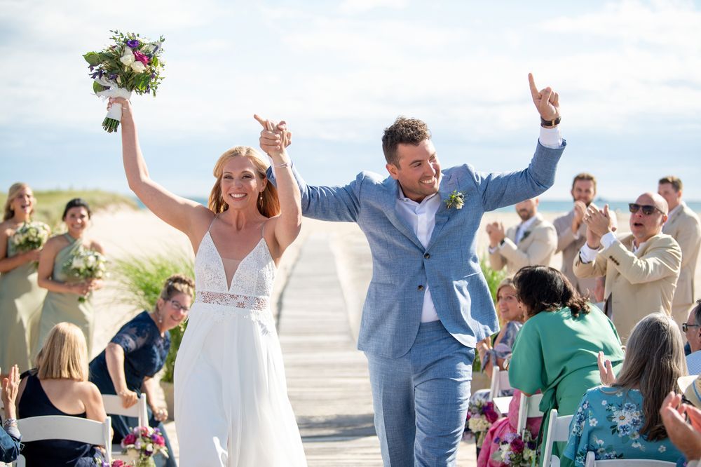 Cape Cod, MA wedding ceremony