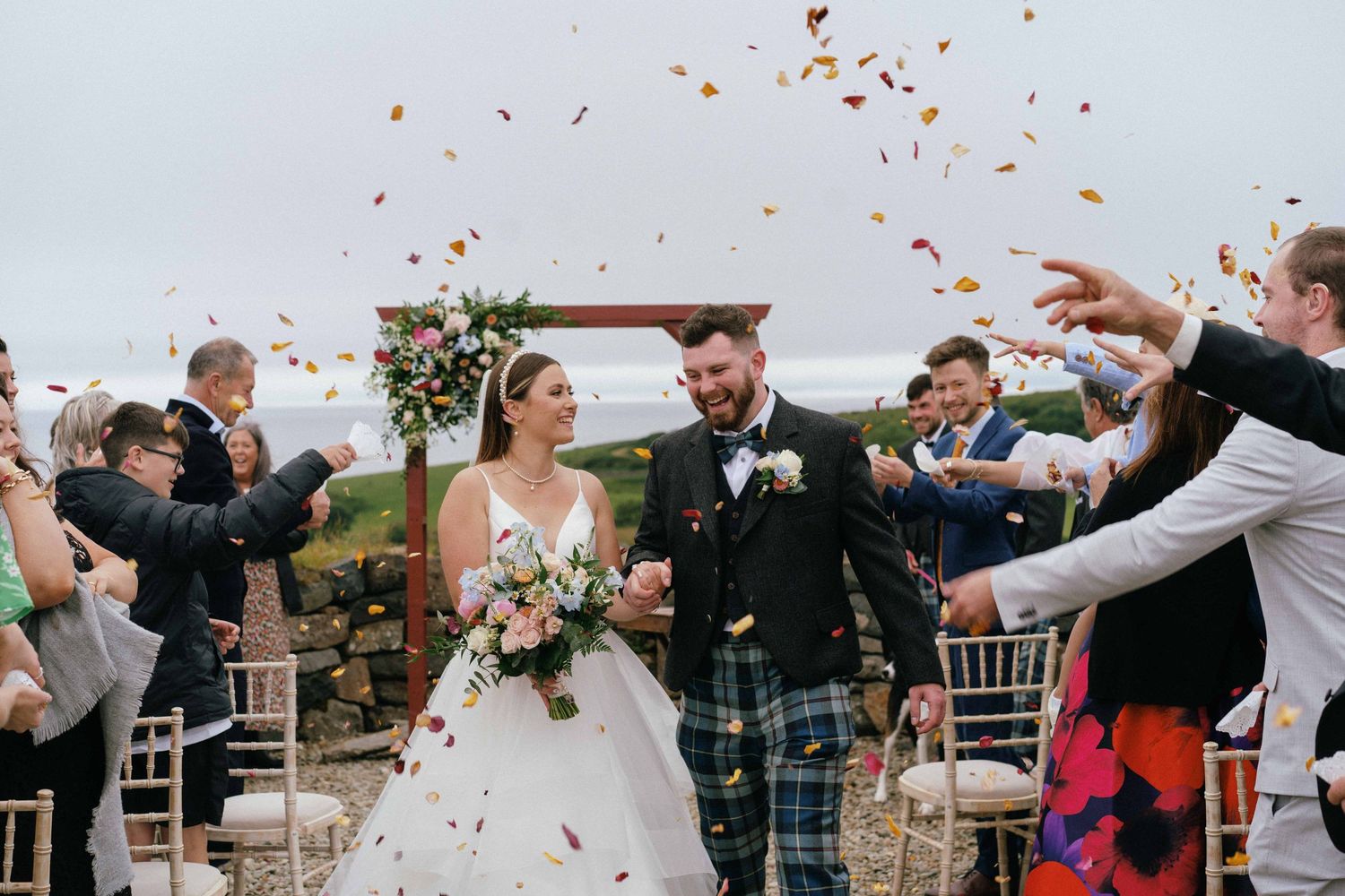 Argyll and Bute Wedding Photographer at Crear House and Cottages, Kilberry