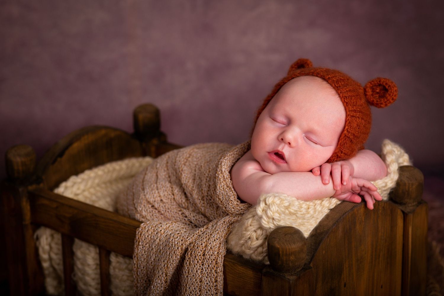 baby boy sleeping in crib