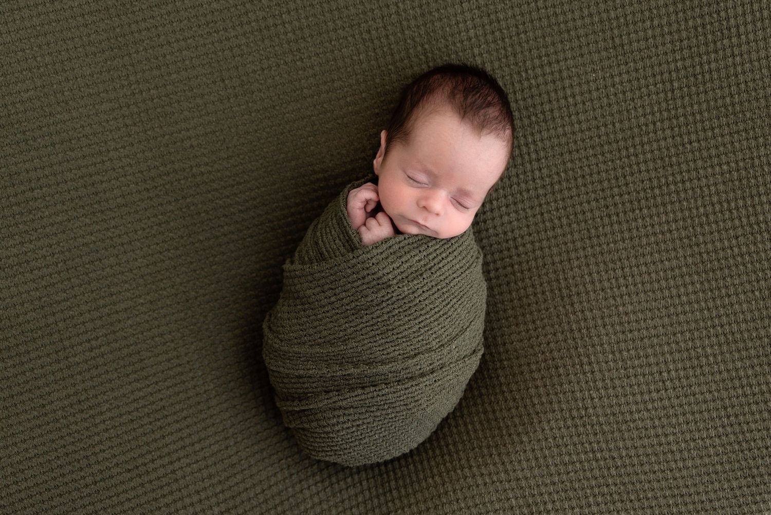 Newborn baby boy graceful