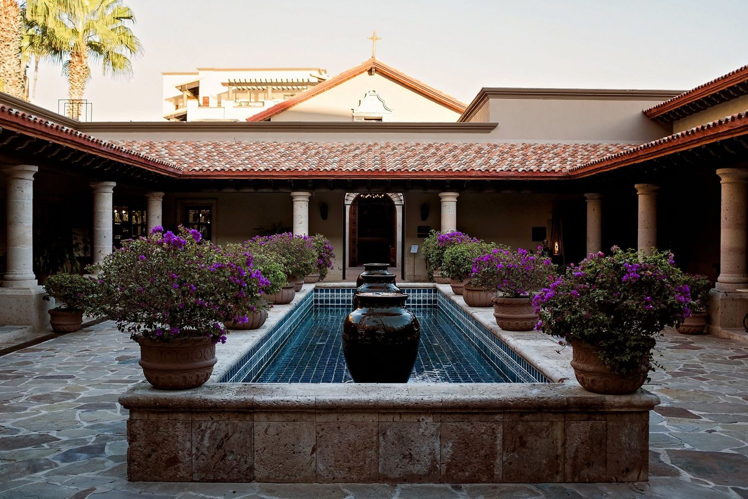 Lobby Courtyard Fountain.