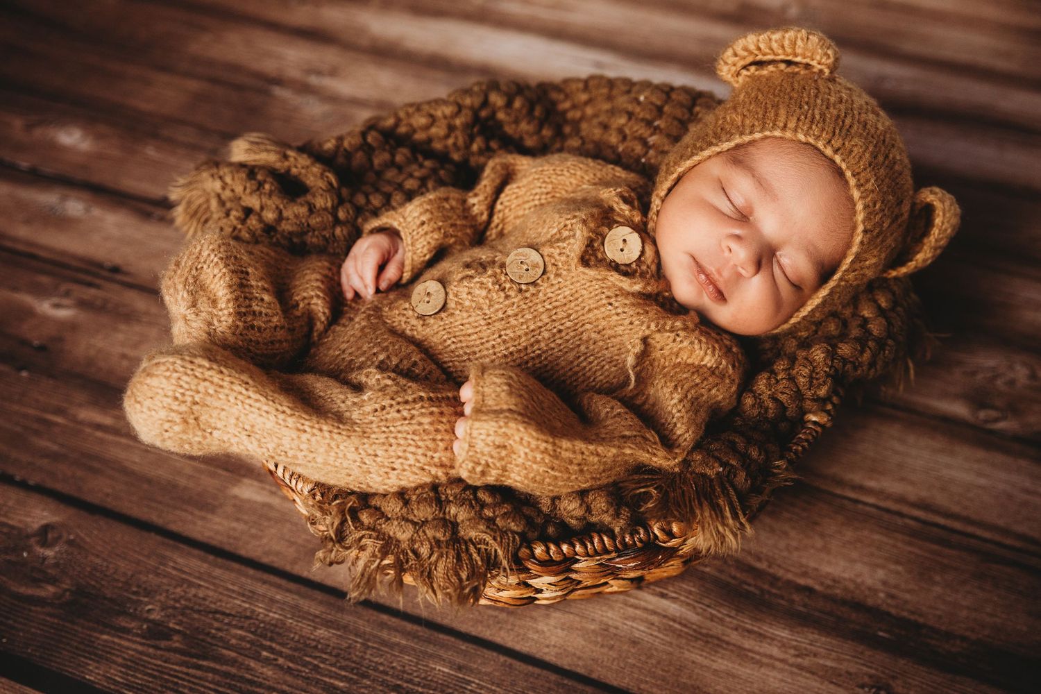 posed Newborn costume photo Belair maryland