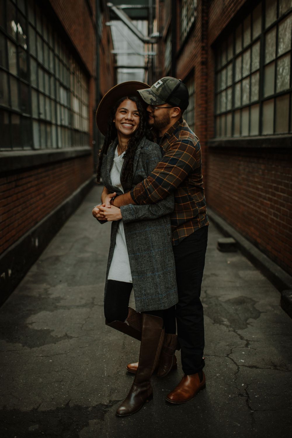 Moody wedding photography Lexington central KY Kentucky unique engagement near me local unposed natural light emotional