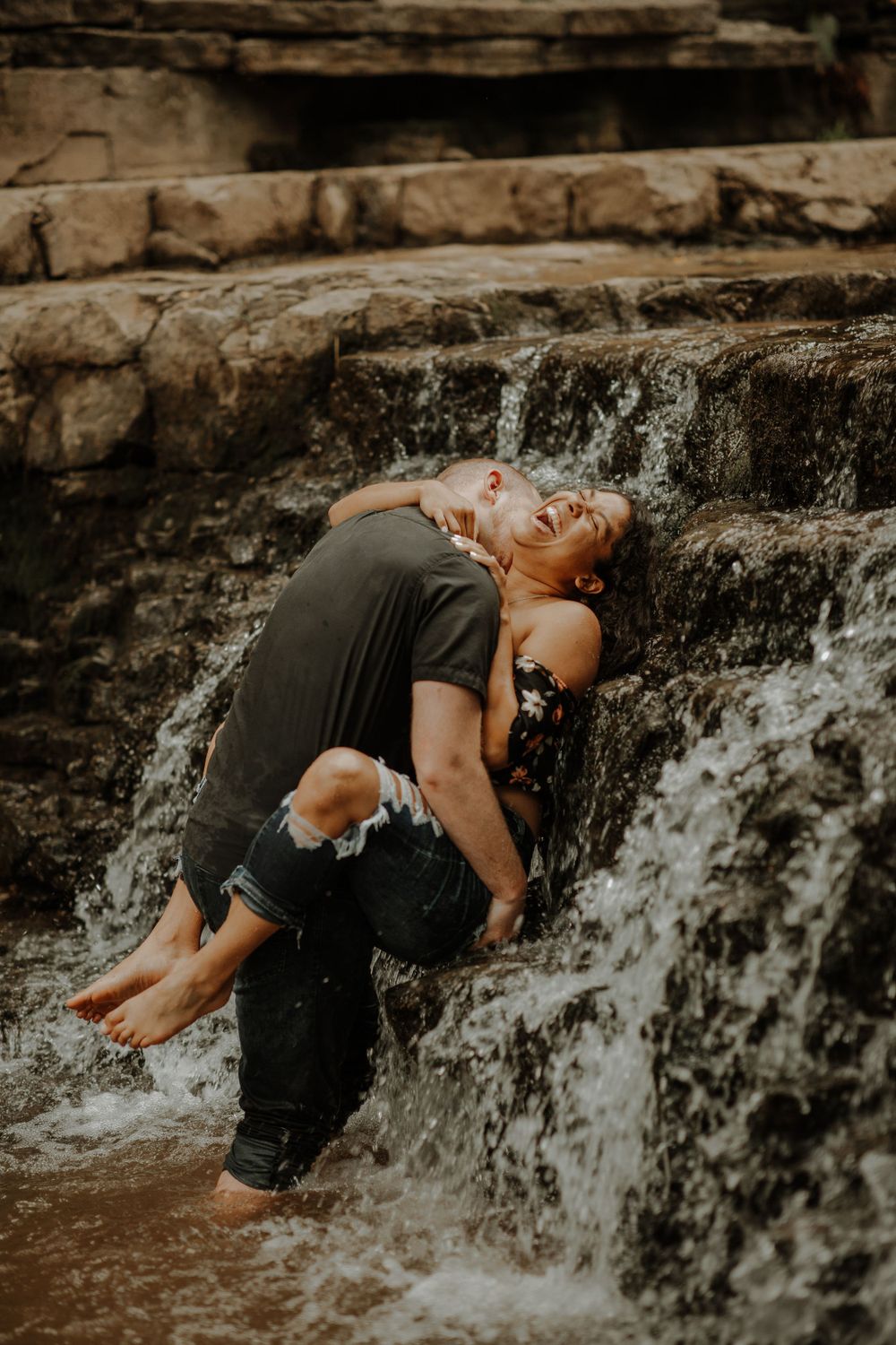 Moody wedding photography Lexington central KY Kentucky unique engagement near me local unposed natural light emotional