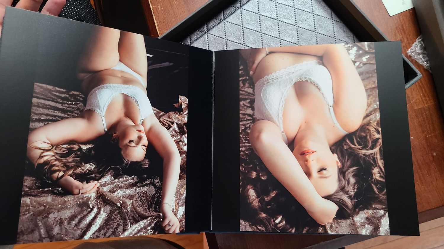A beautiful boudoir album
