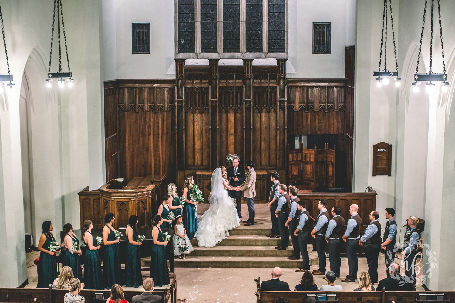 vintage DIY Pasadena church wedding photos wedding photographer
