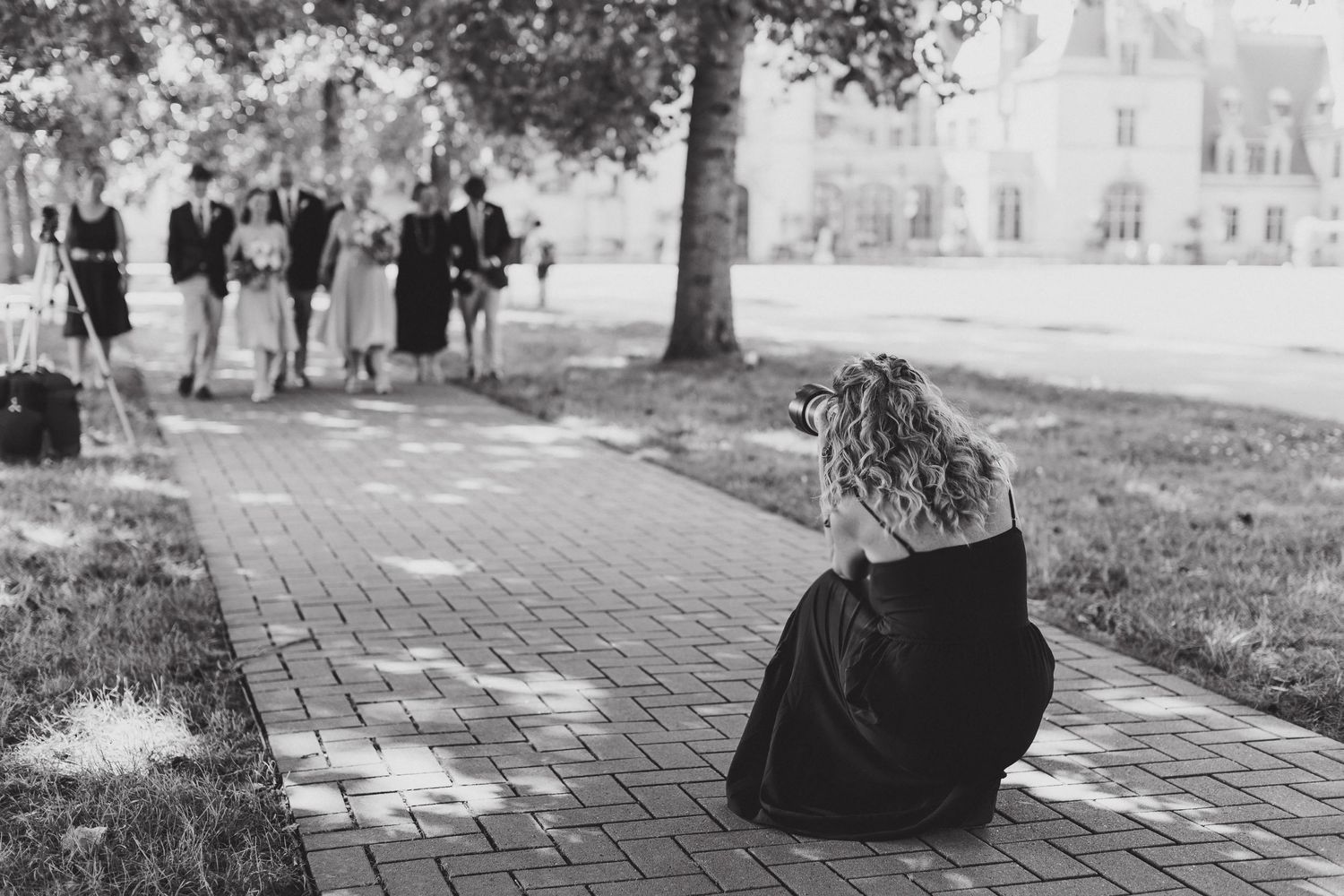 Katy Cook Photographer working at the Biltmore Estate