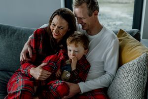 Family Christmas Pajamas Photoshoot Athlone