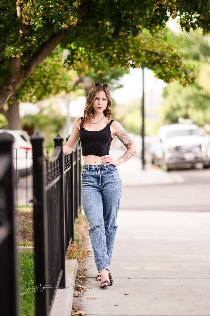 Urban Portrait Ideas for Senior Pictures, Boise Portrait Photographer.
