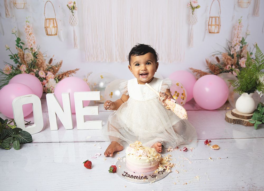 cake smash photography