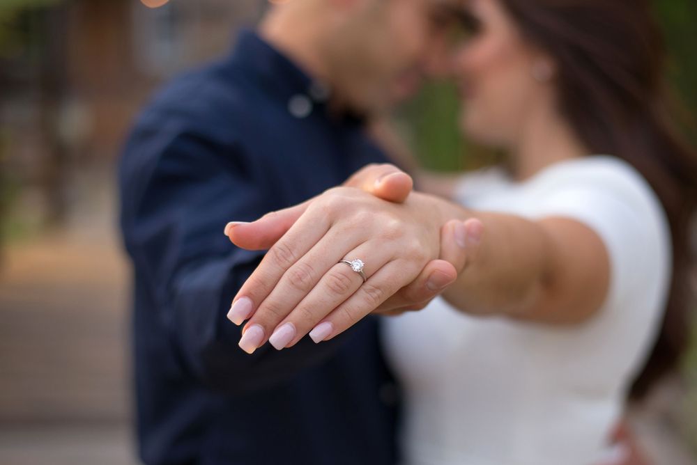 engagement ring. Old Hidalgo Pump House. Hidalgo, Texas. Wedding photographer