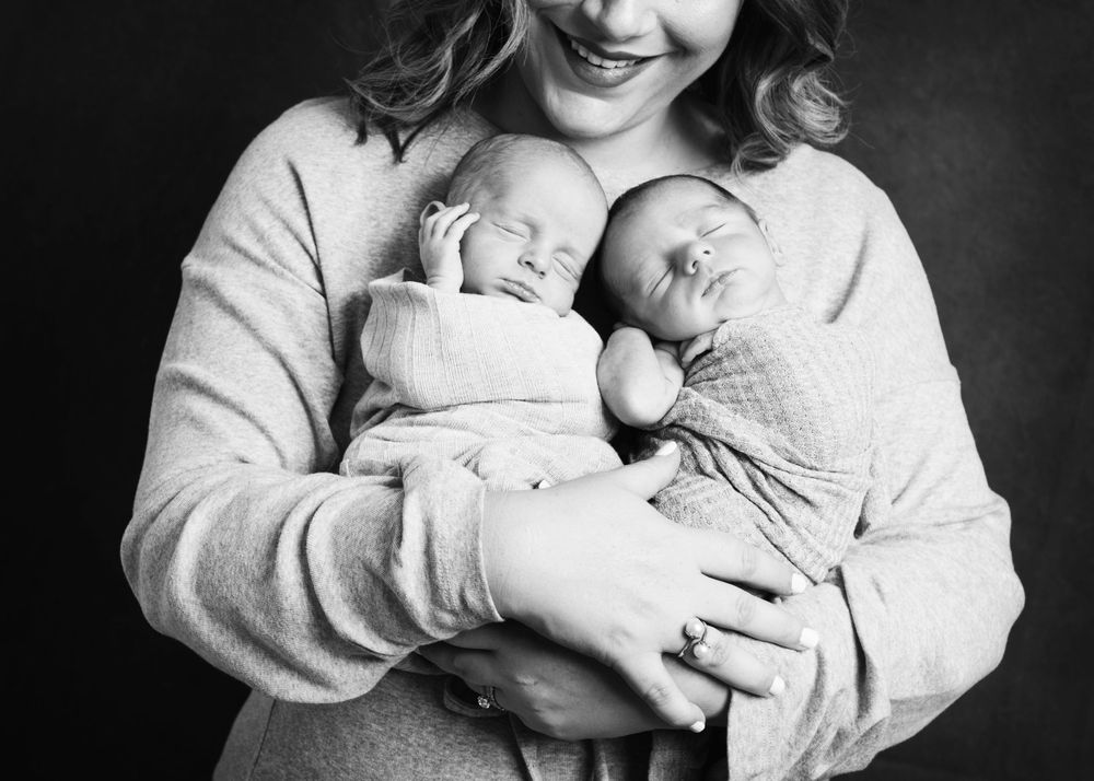 wildflowers photography twins babies