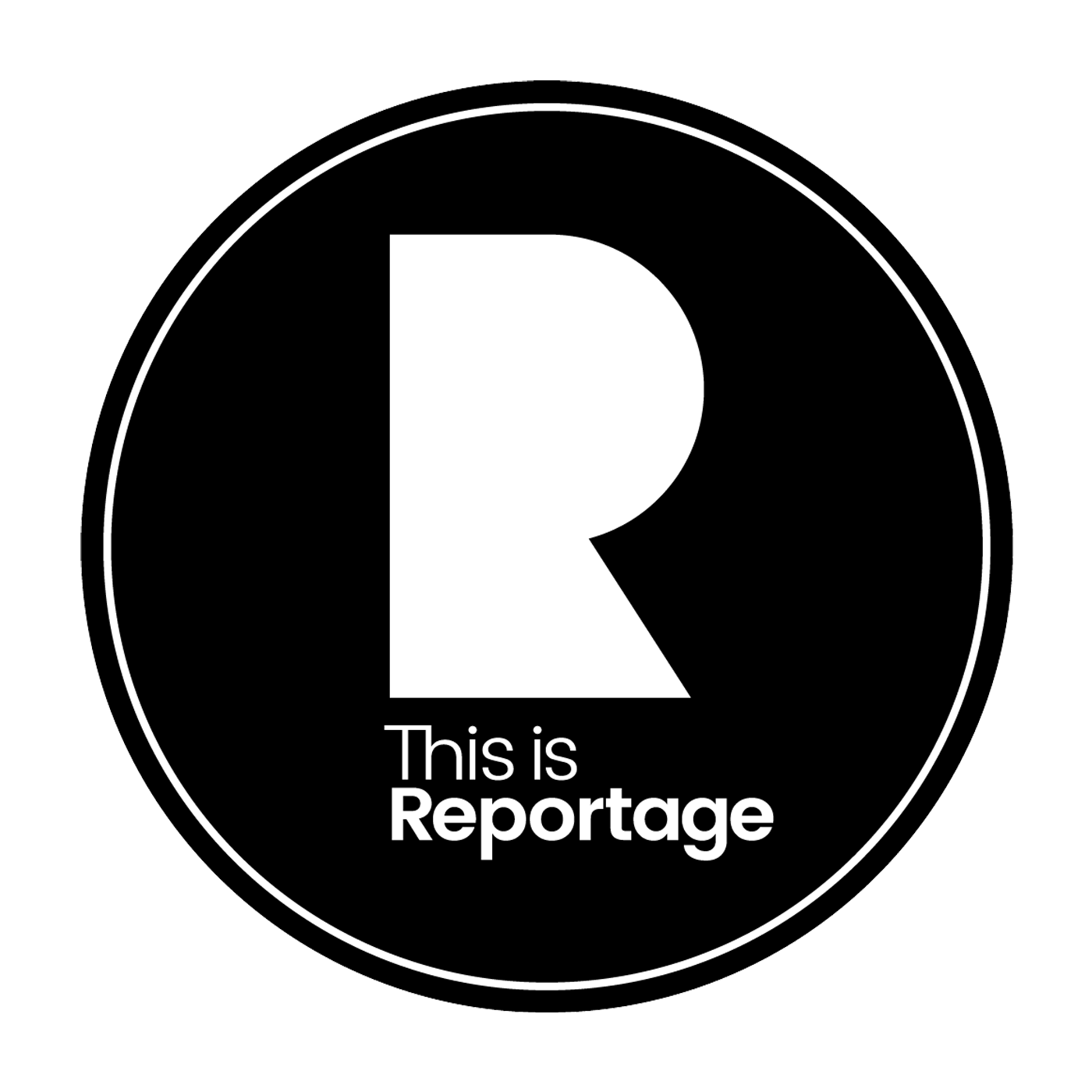 This Is Reportage Badge Logo