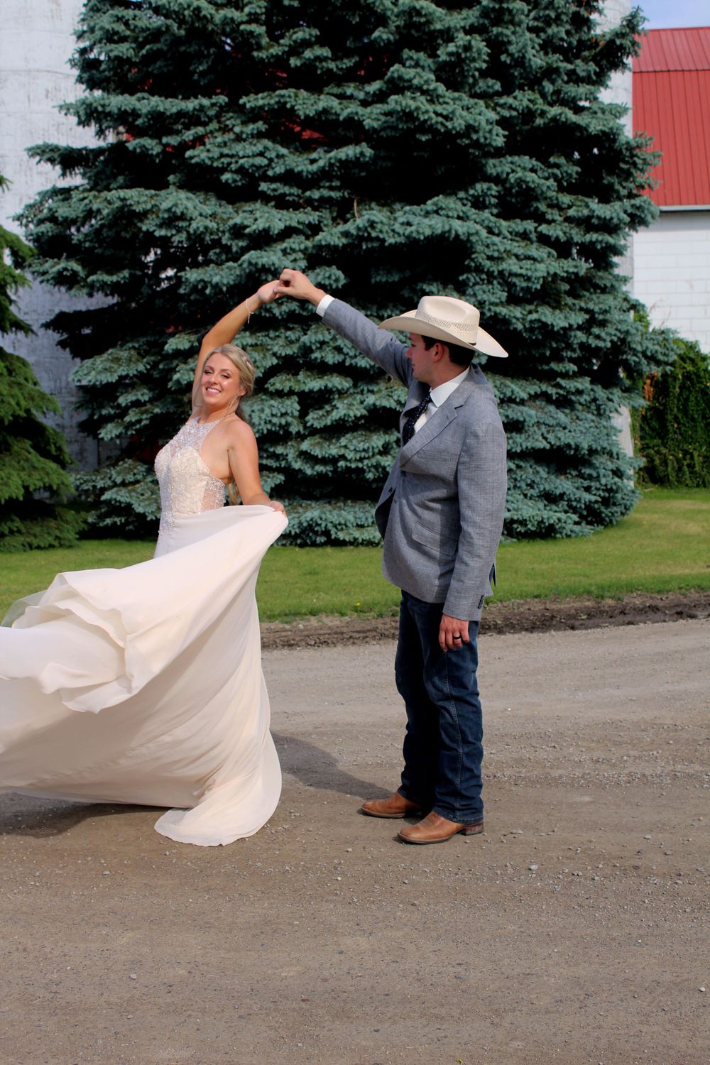 Wedding - family home