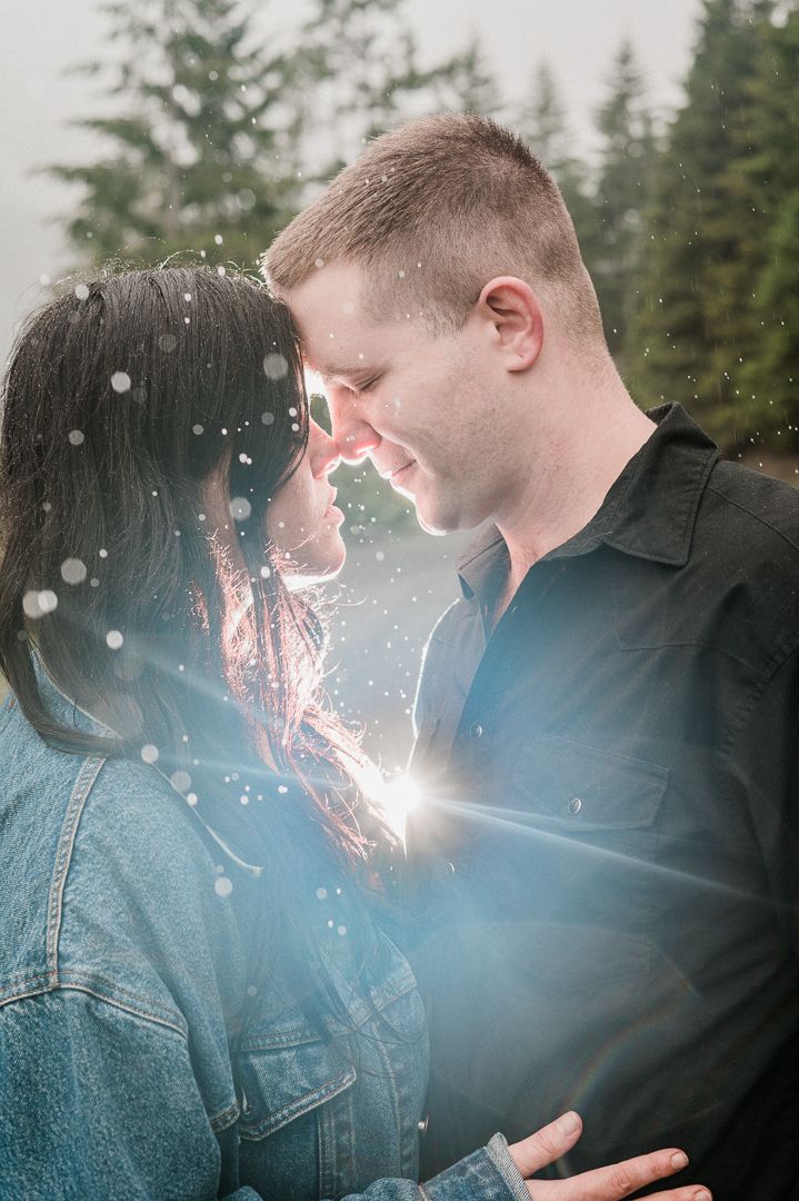 lake cushman engagement