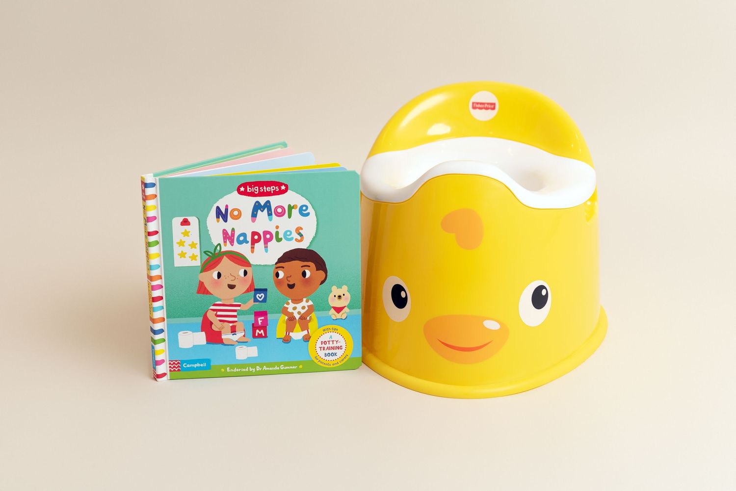 fisher price potty no more nappies book