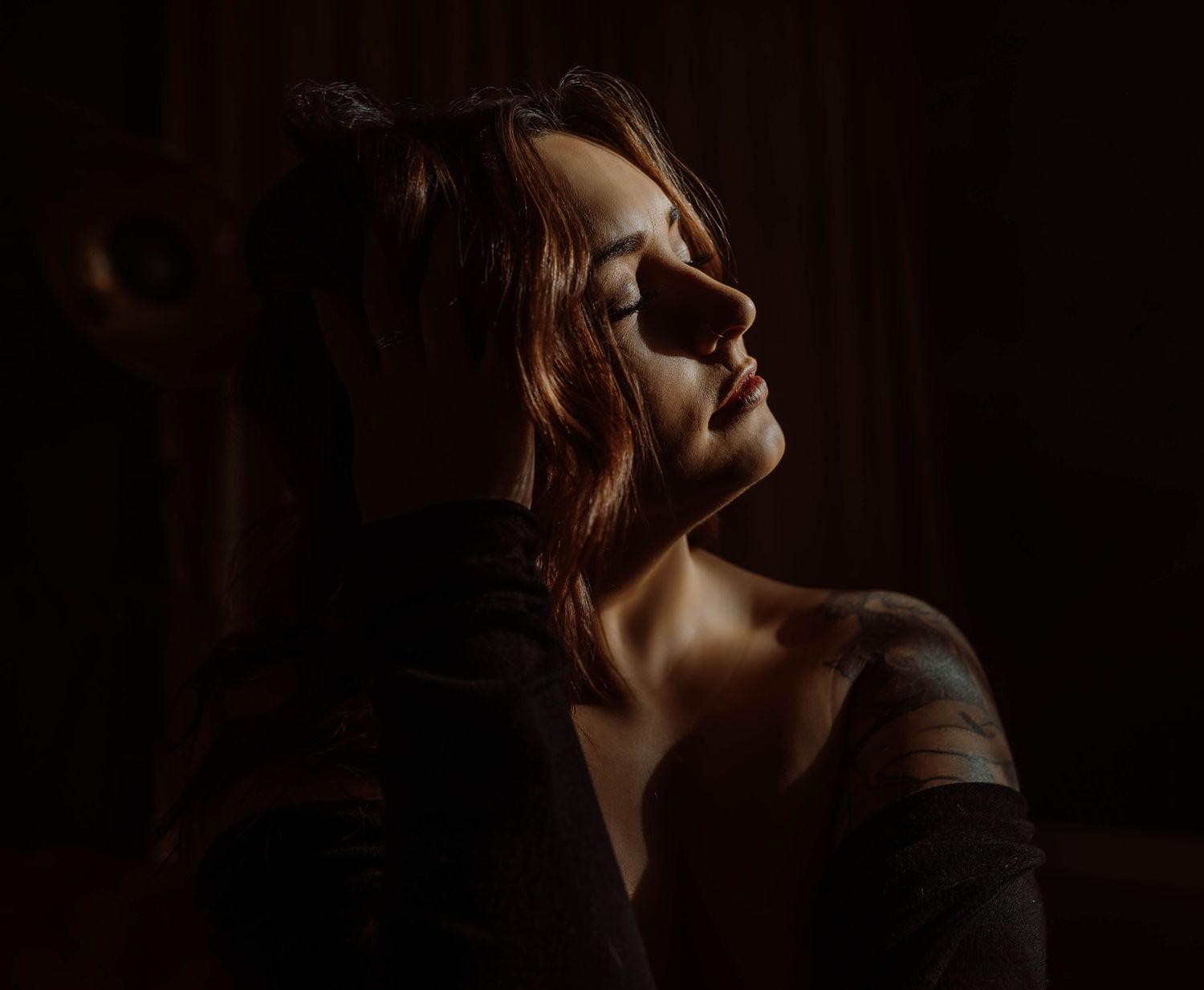 Artistic nude boudoir session in Wisconsin boudoir photography