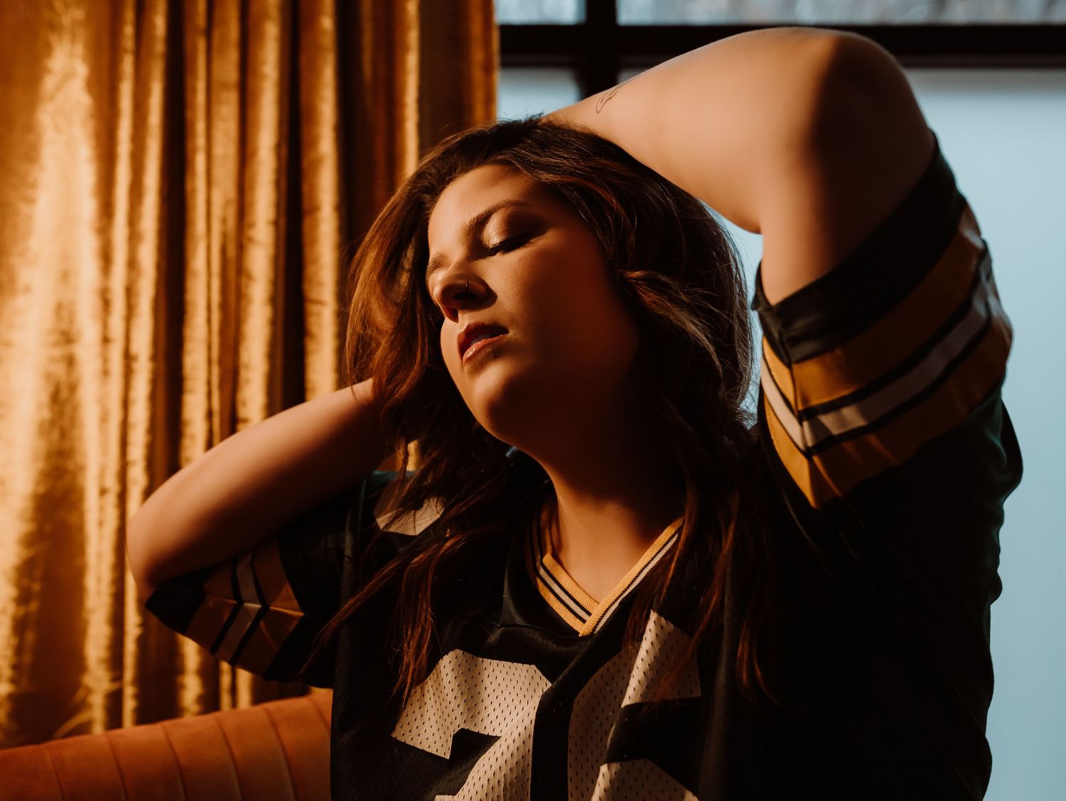 Football inspired photoshoot with Boudoir by KJ