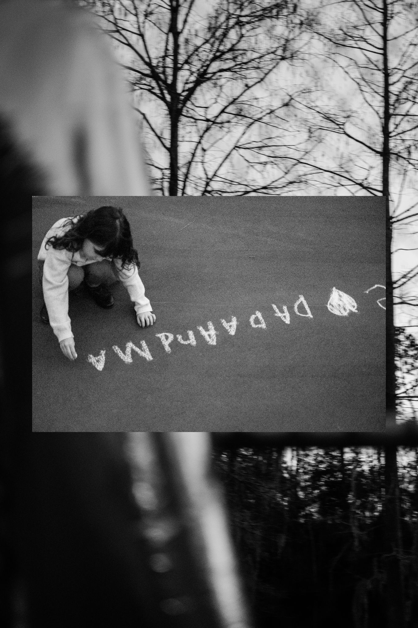 Creative Chalk Writing Birthday Photography Session in Jacksonville Florida by Barry Mickler Photography