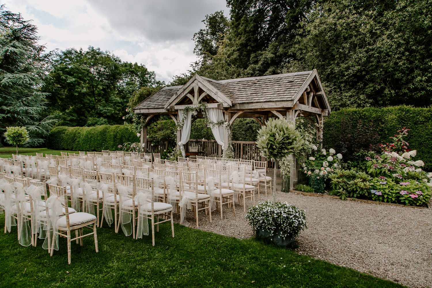North Yorkshire out door ceremony