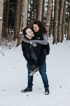 engagement photograph