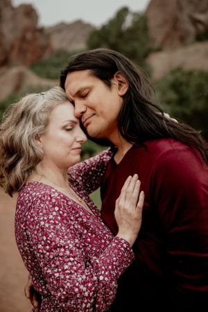 Anniversary engagement elopement Colorado mountain