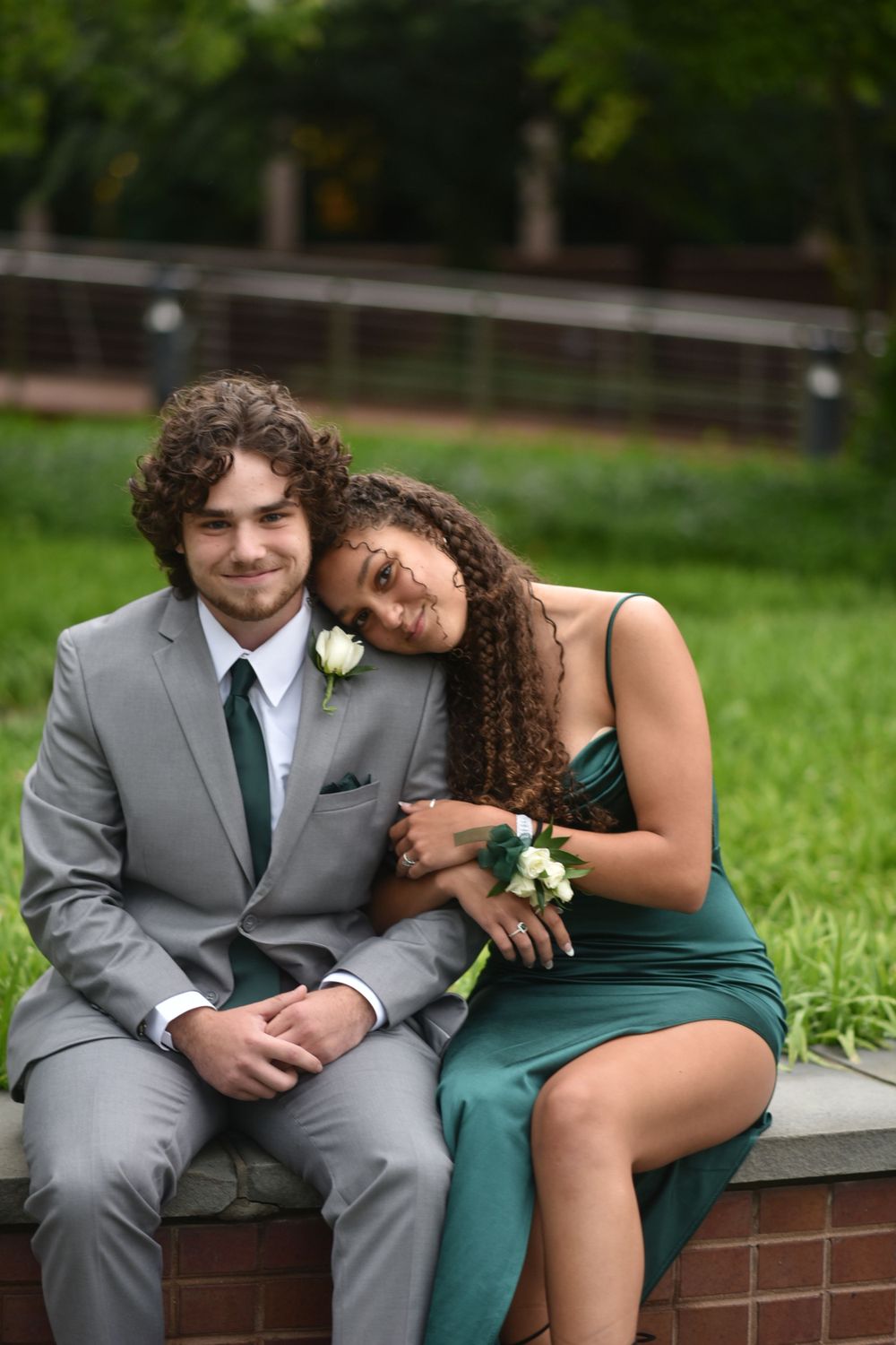 Prom, senior, formal, outdoor, couples