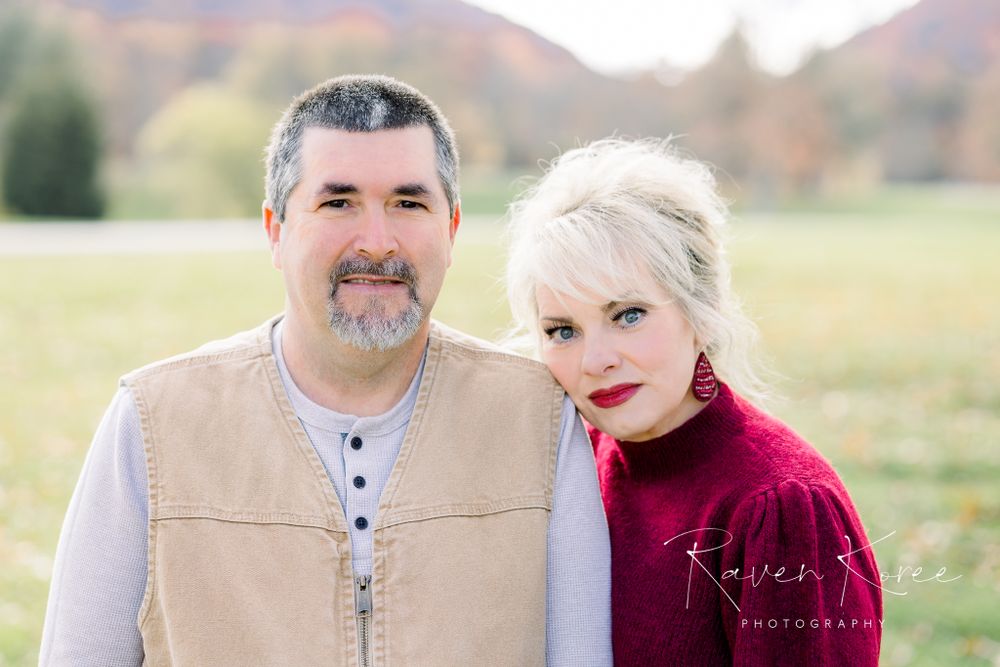 Couple in love anniversary photo session outdoors in Knoxville Tennessee