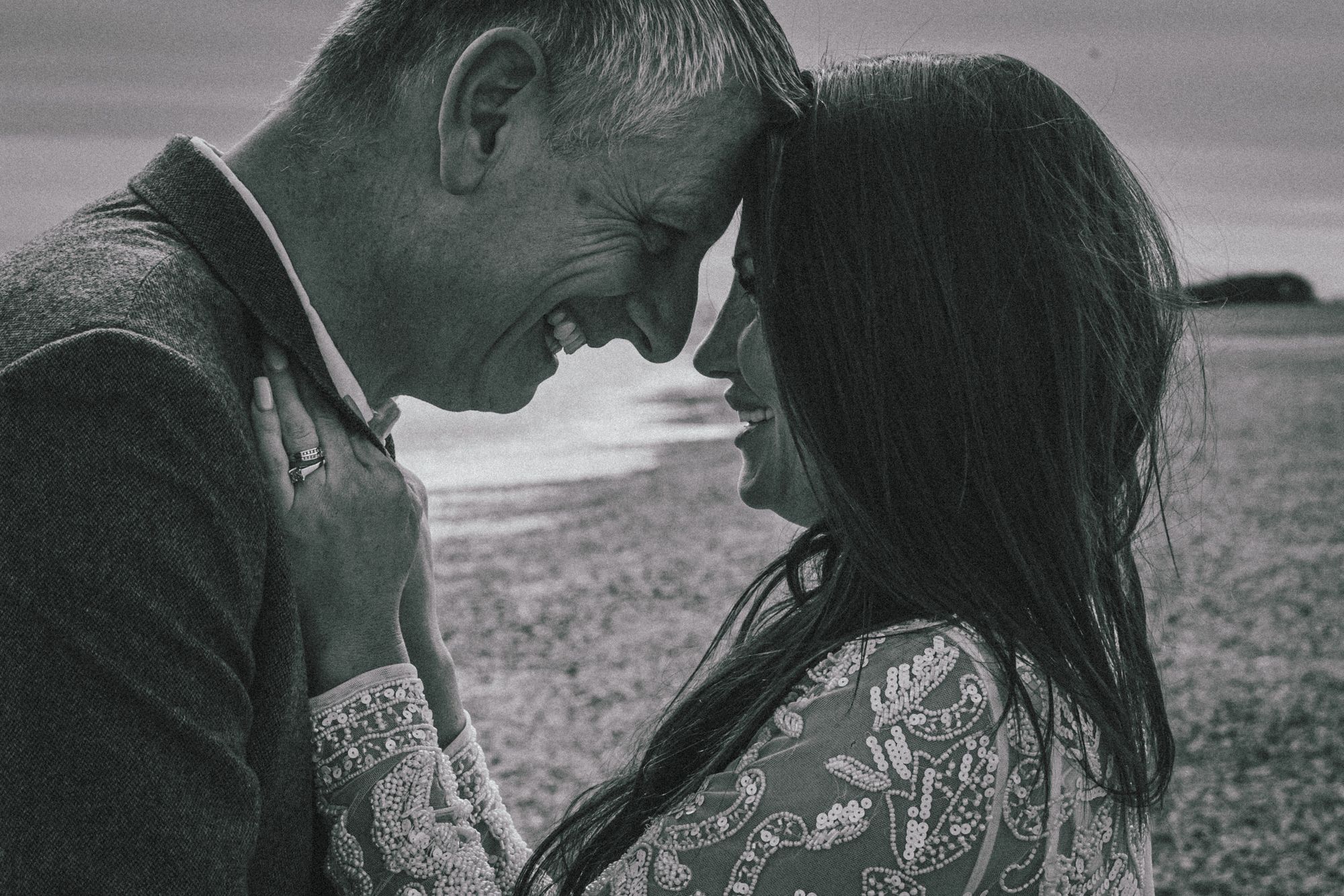 Capturing the couple's love and chemistry during their Gosport engagement photoshoot.