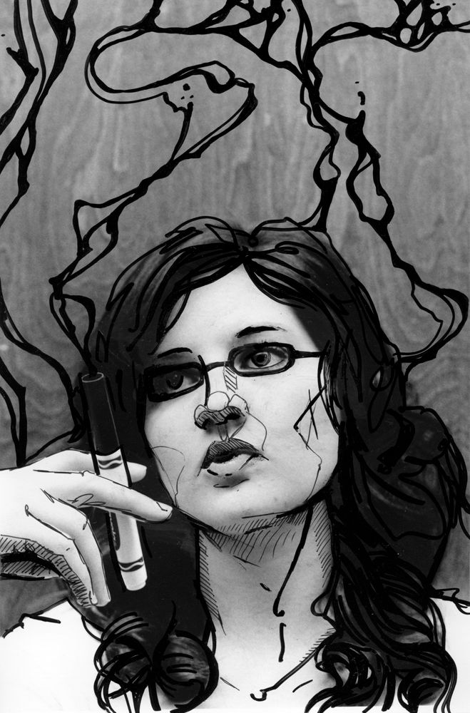 Artist and educator, Heidi Unruh, taught at USU in Logan, Utah with pride.
