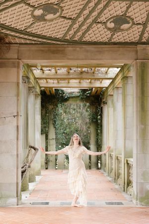 Dancer photo at Harkness Memorial Park in Connecticut.