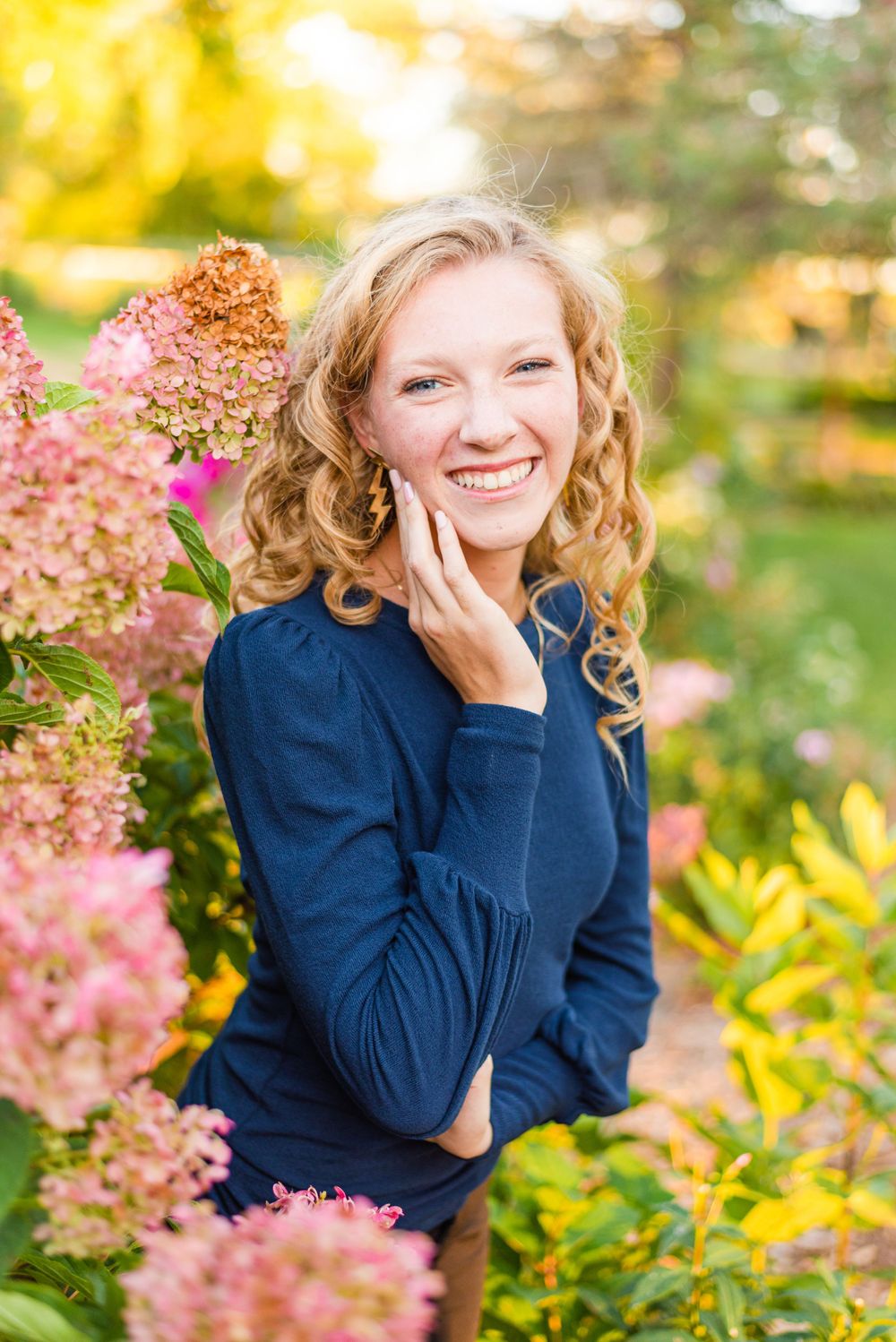 senior session in Mankato Minnesota