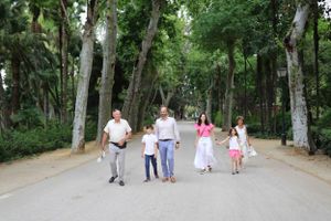 retrato de familia parque maria luisa sevilla