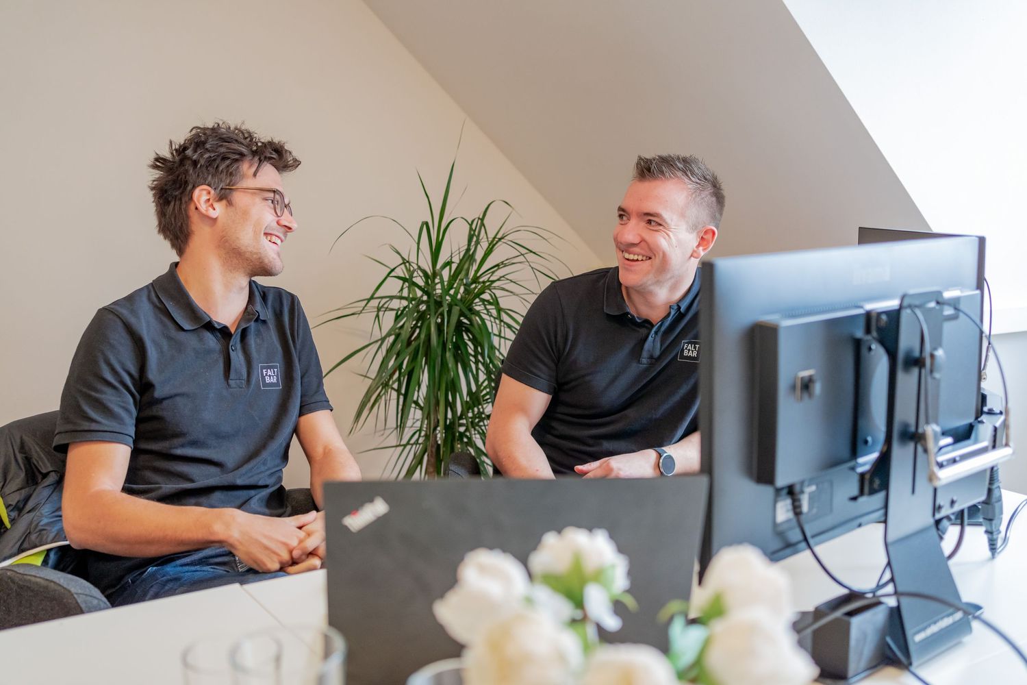 Architekten bei der Arbeit