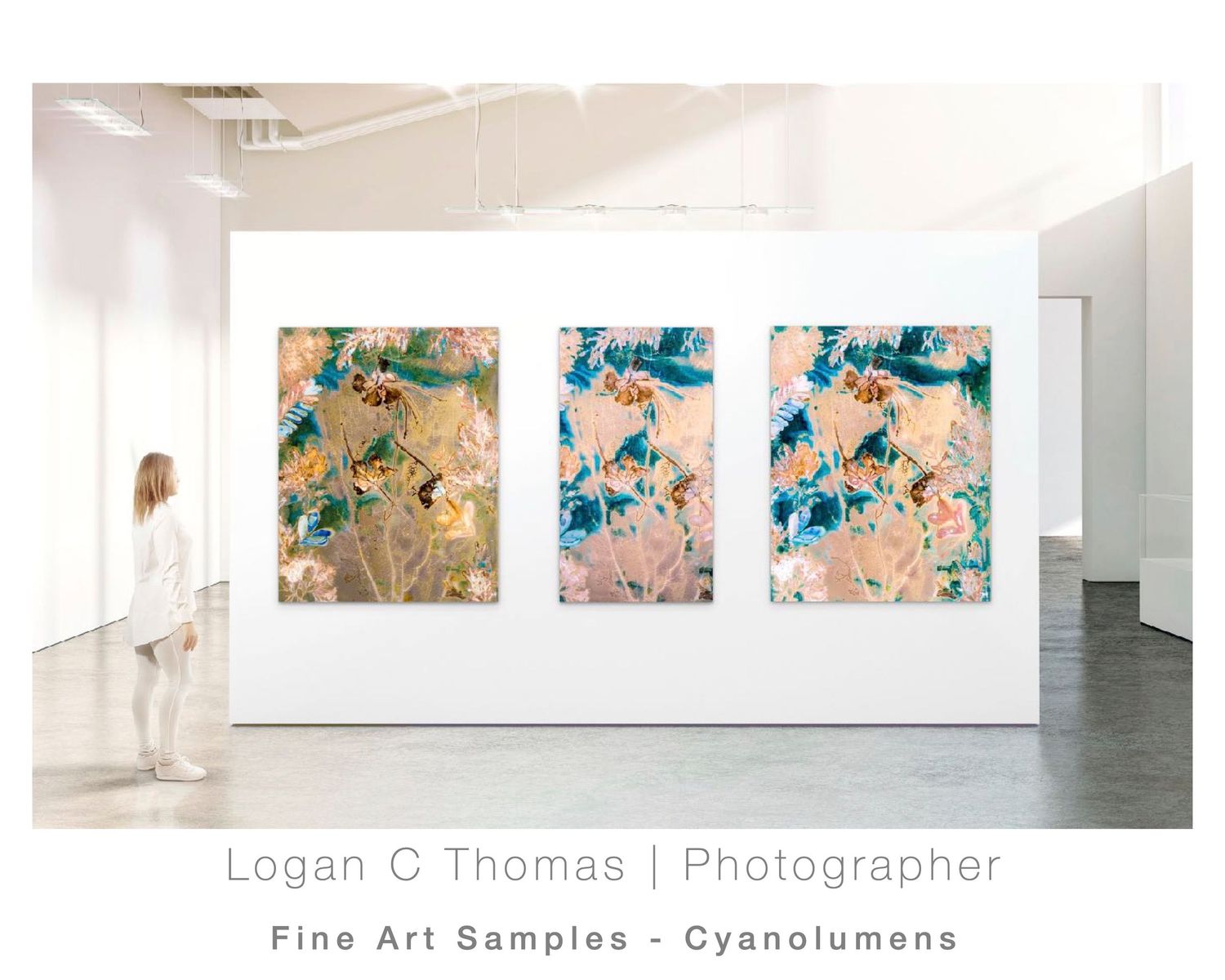 A digital mockup by Fine Art Photographer Logan C Thomas using ArtPlacer for QP Bistro Commission 2021