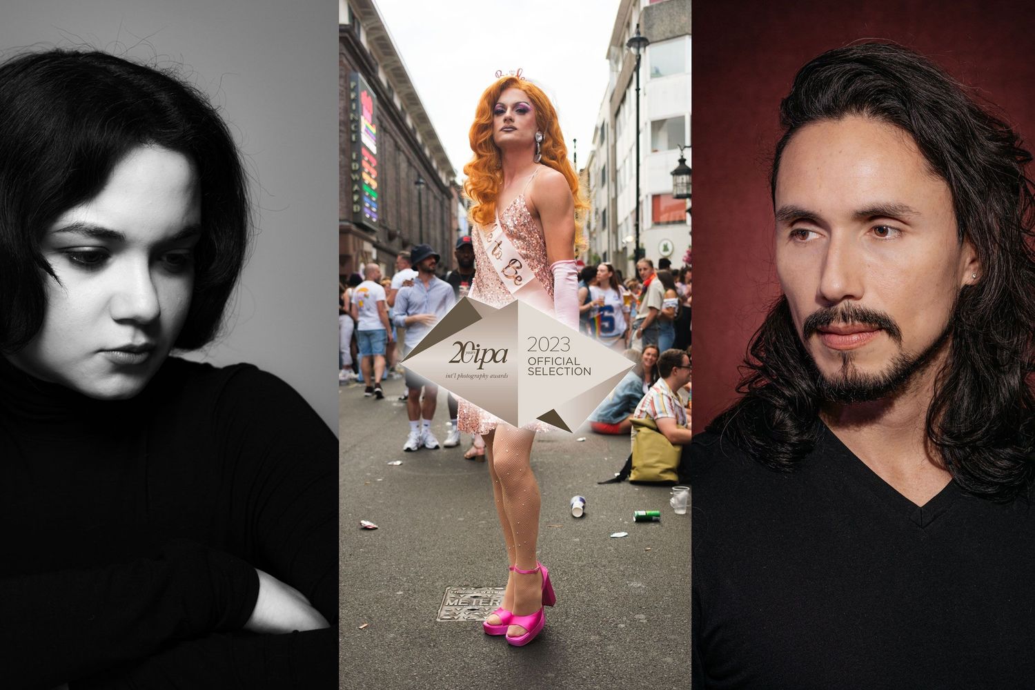 Three different images promoting photographer Gary Williams.