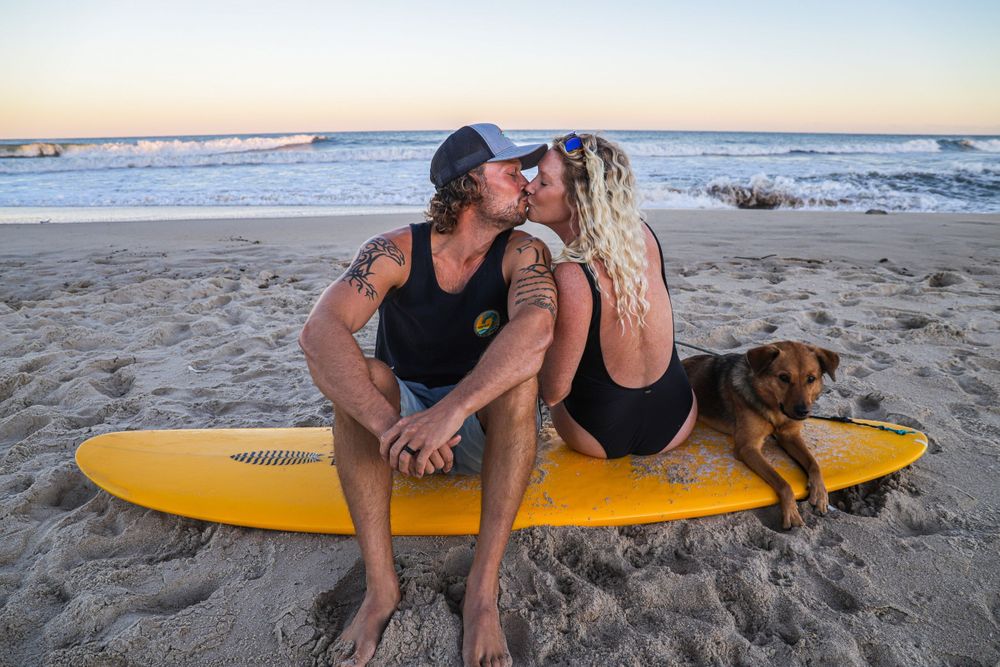 beach photoshoot