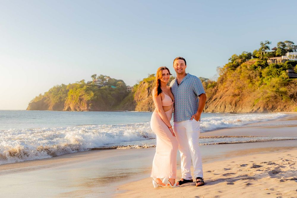 Couple Photo Shoot in Flamingo Beach