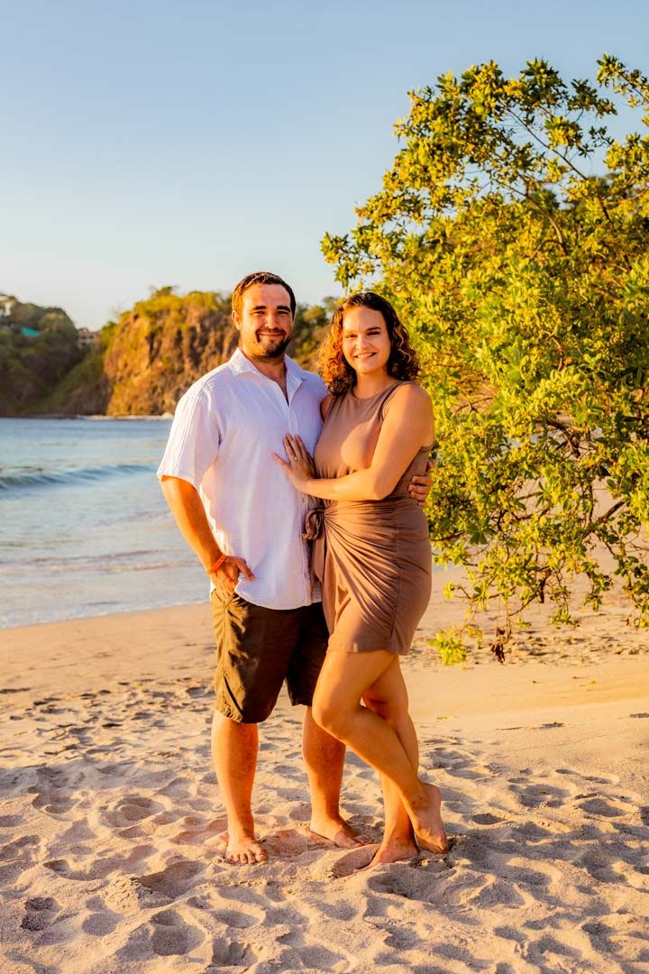 Couple Photo Shoot in Flamingo Beach