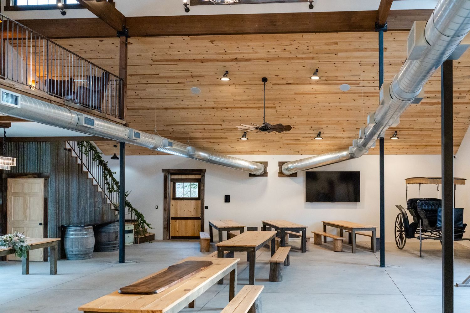 barn hall with surrey