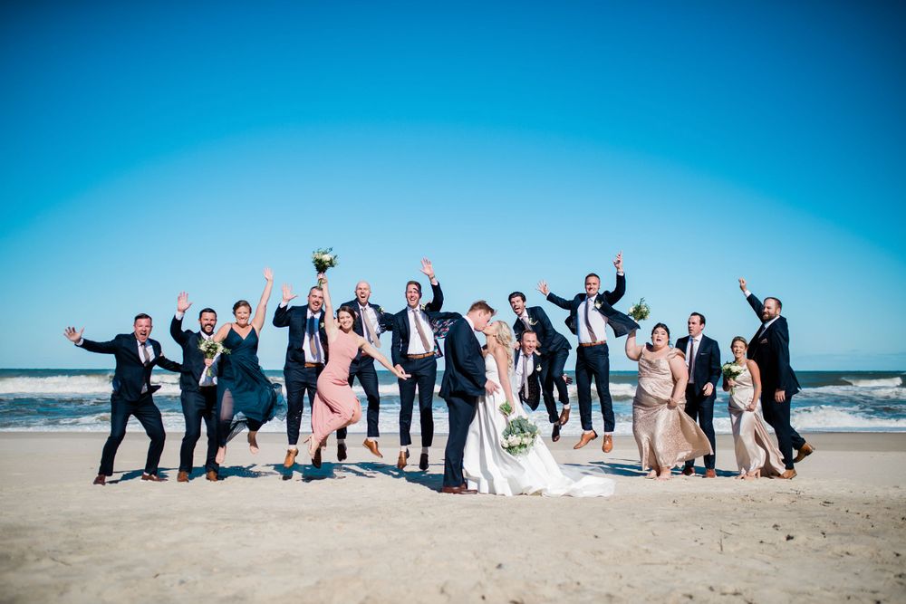 Outer Banks beach wedding photographer