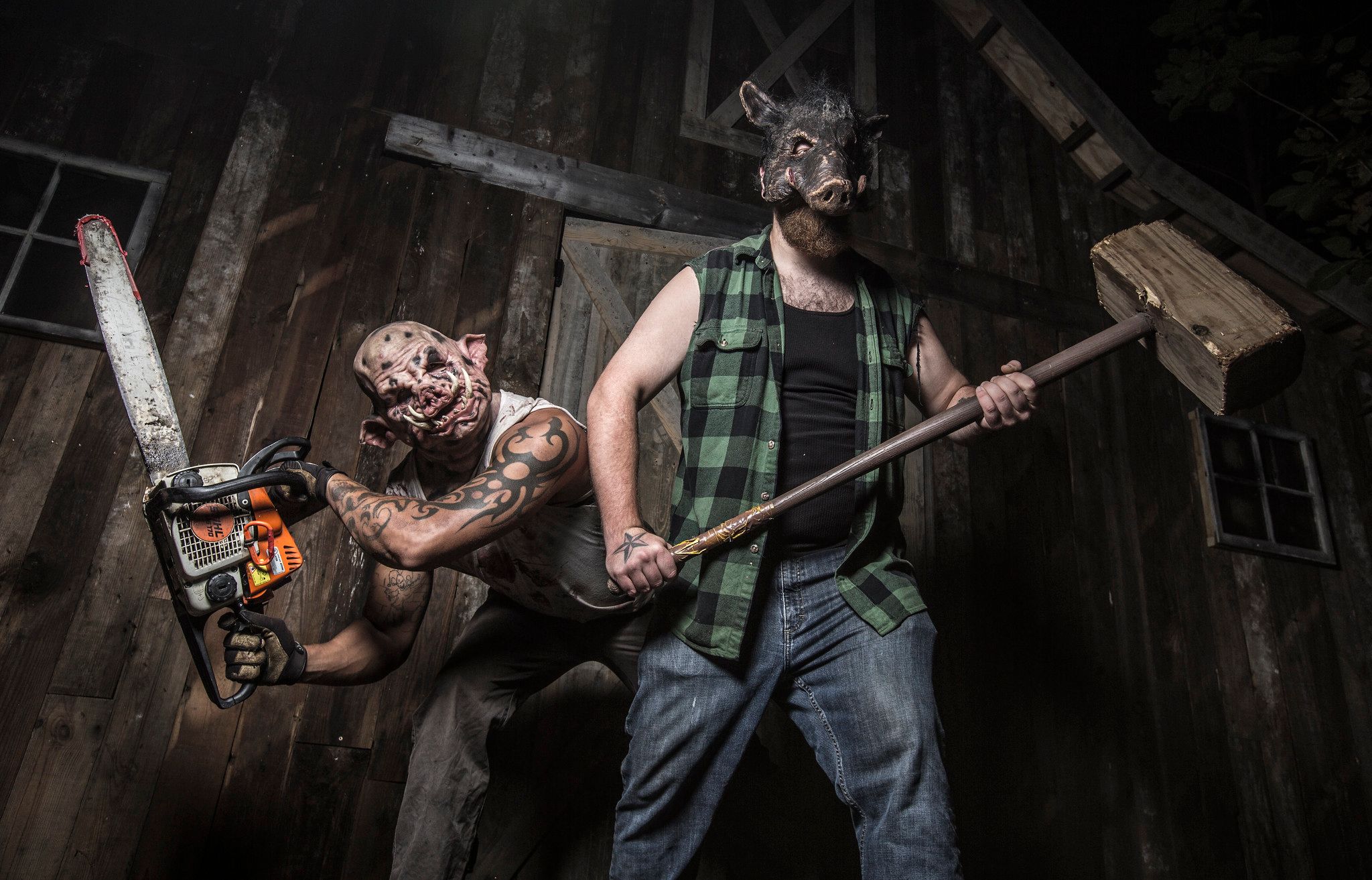 Pig Man Haunt Photography ©Chad Foster Photography