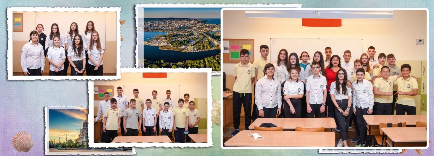 Морски дизайн на ламиниран фотоалбум за училище общи снимки