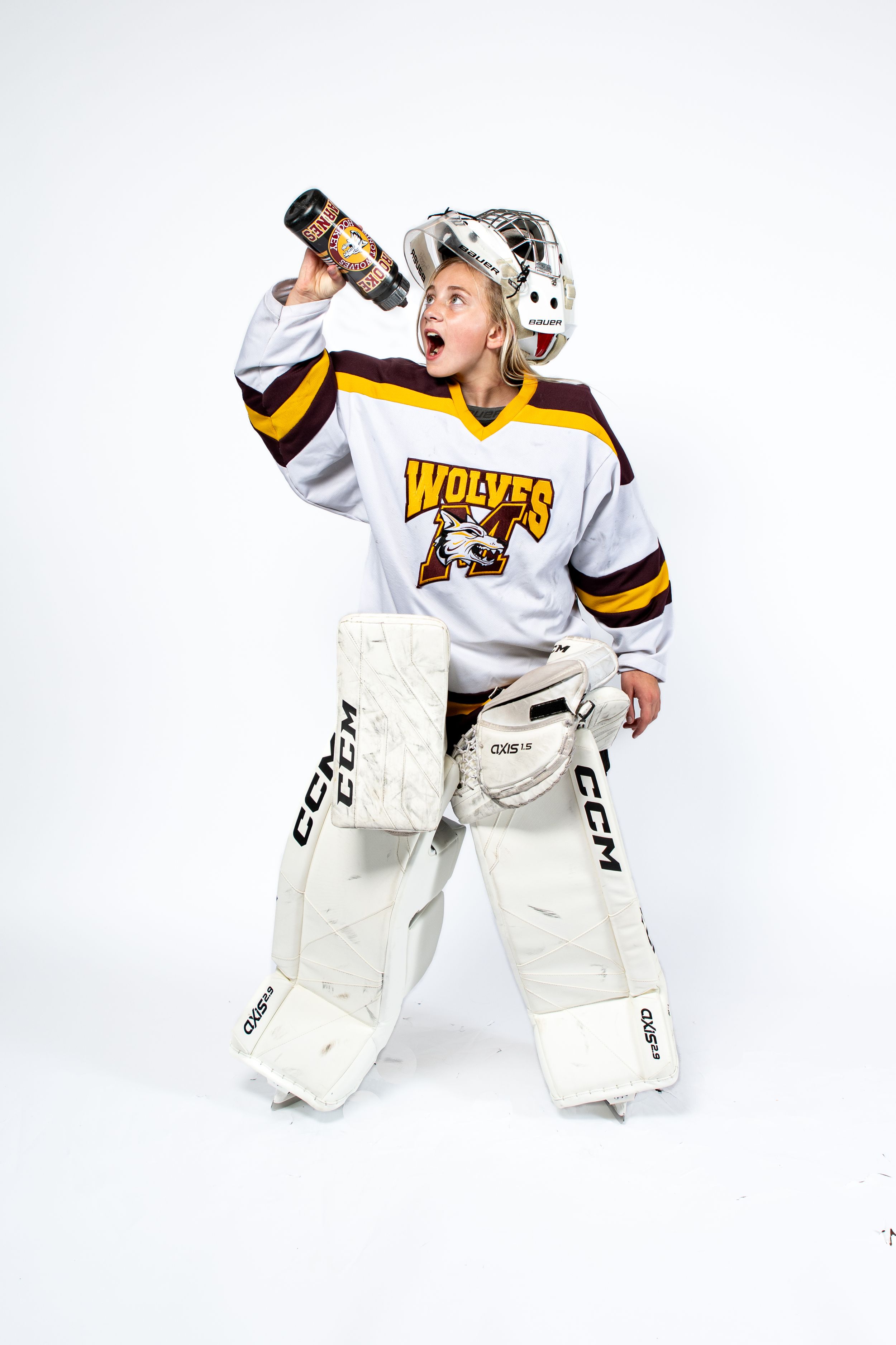 Minot Hockey Boosters Sports Media Day Photography - Emma Nicole Photography