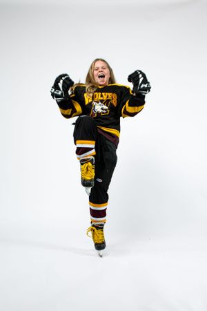 Minot Hockey Boosters Sports Media Day Photography - Emma Nicole Photography