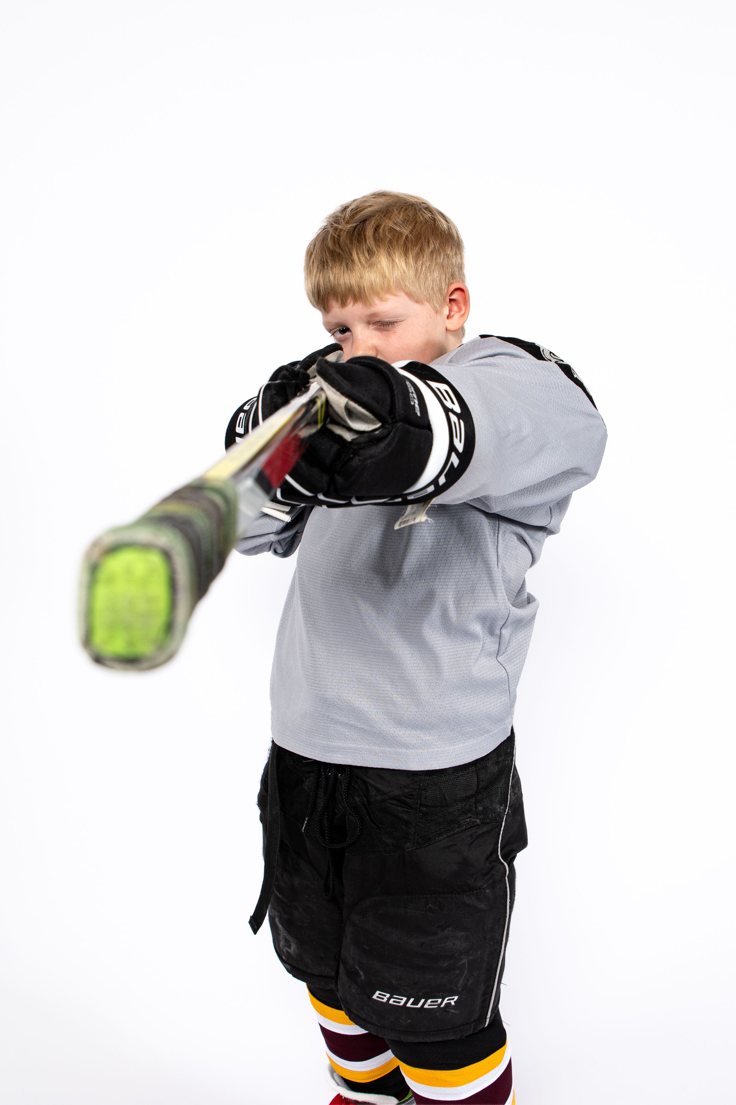 Minot Hockey Boosters Sports Media Day Photography - Emma Nicole Photography