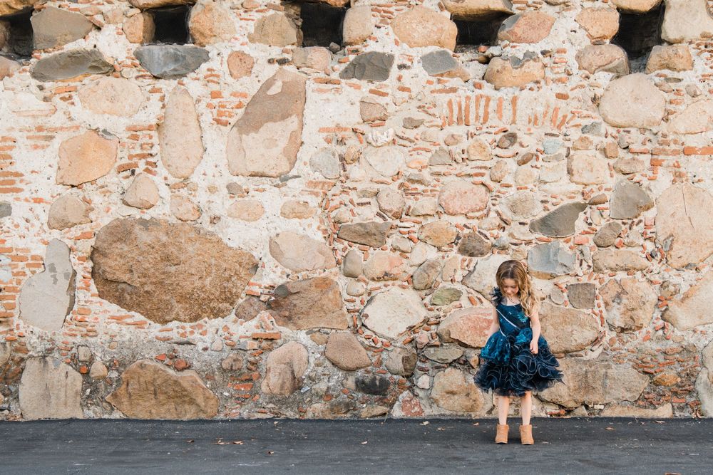 San Luis Obispo Mission Portrait Session by Felisha Connolly | family photographer | slo family photographer | downtown SLO photo session