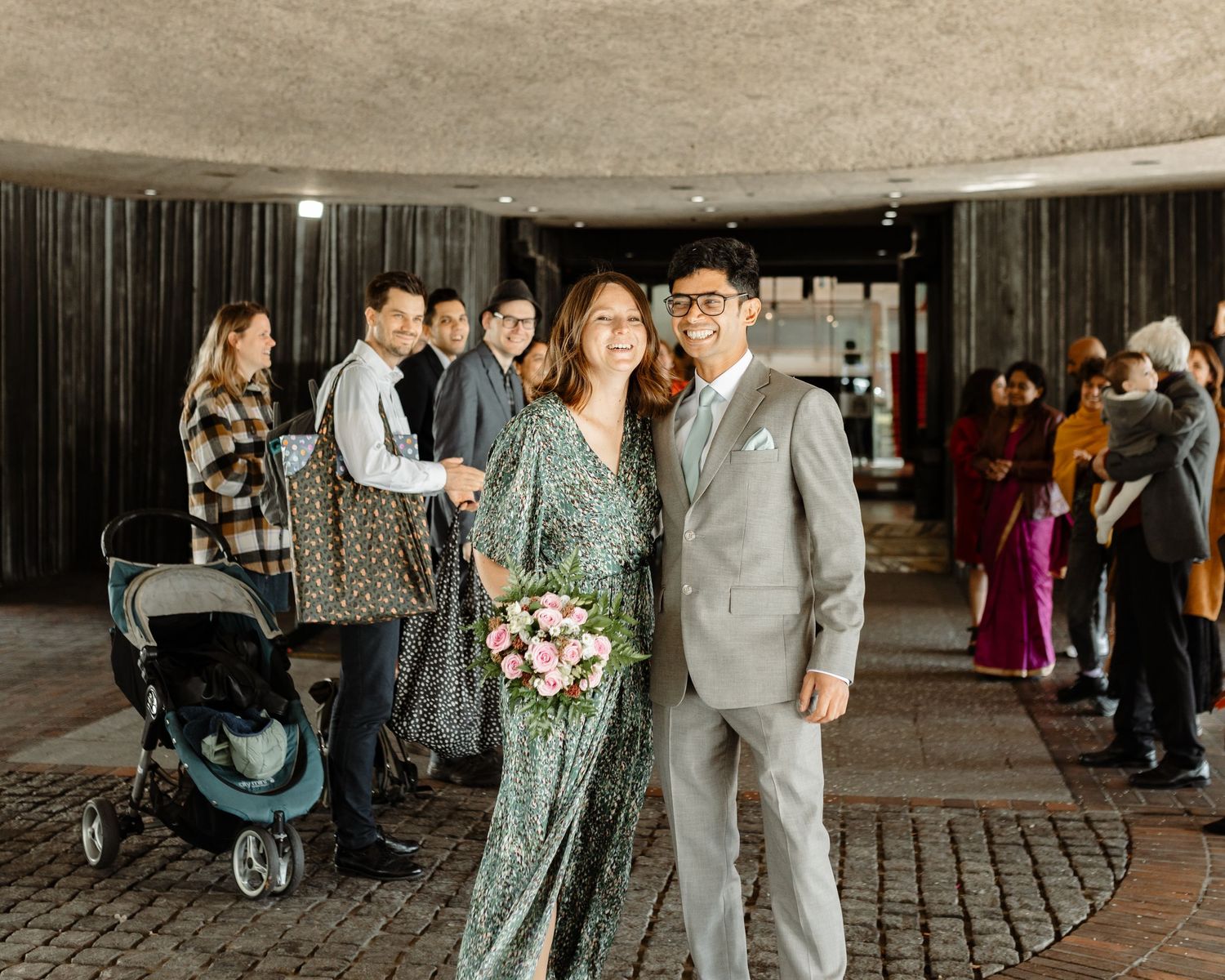 civic centre wedding in Newcastle upon tyne photography by Ella DM Photographer