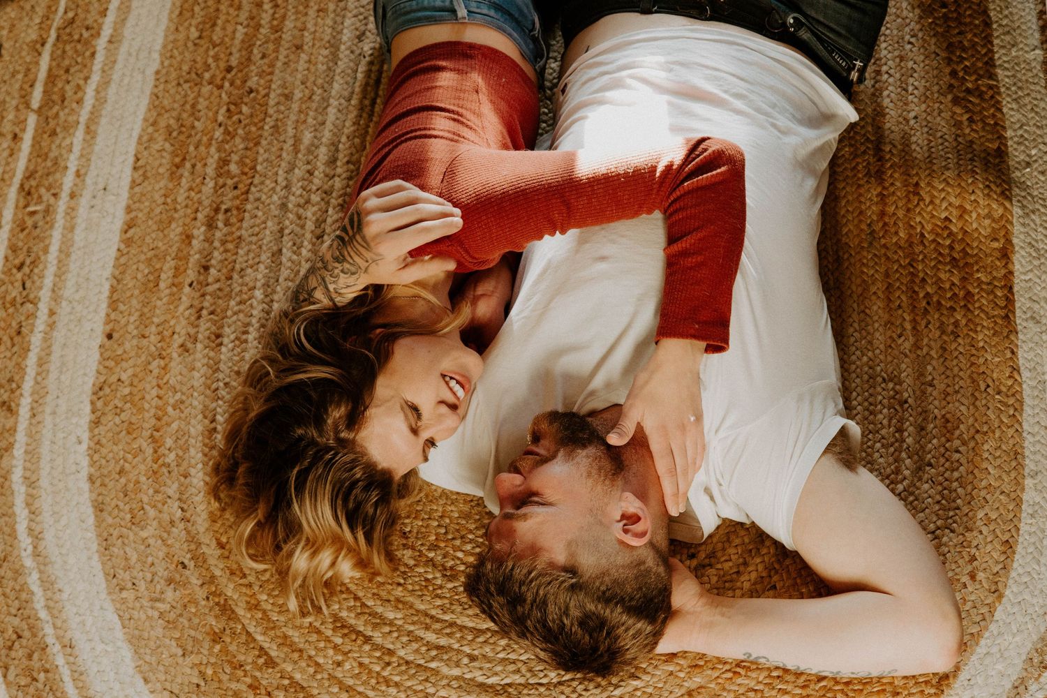 in home couples session
